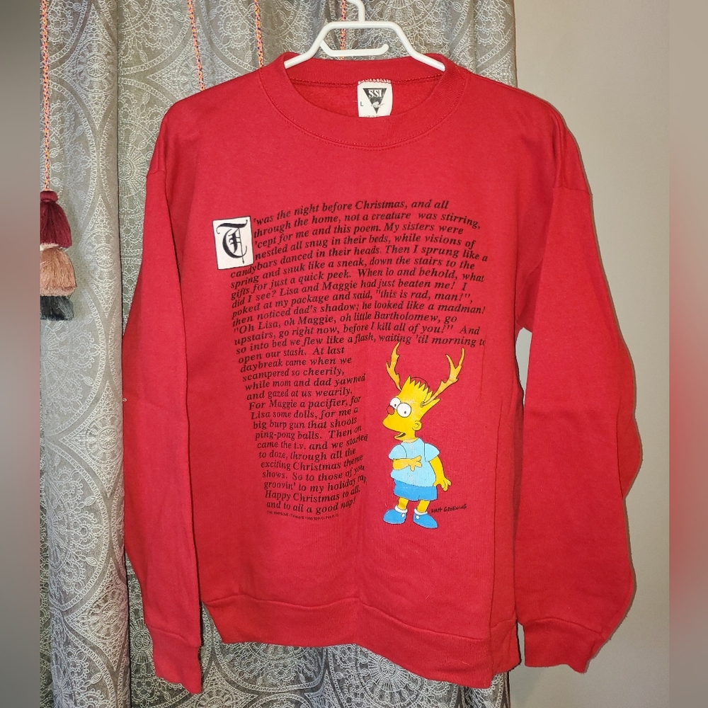 Vintage 'The Simpsons' Sweater